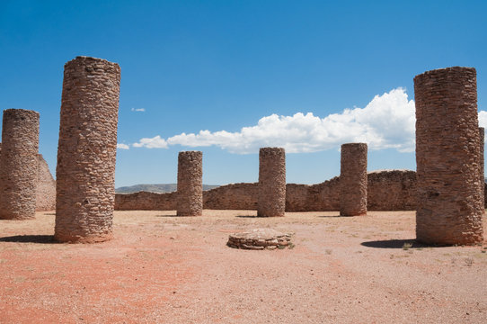 Hall of Columns, La Quemada, Zacatecas (Mexico)