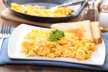 scrambled eggs - Rühreier