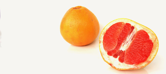 Naklejka na ściany i meble grapefruit as a symbol of healthy eating and diet