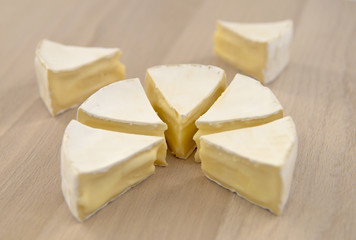 brie and camembert cheese
