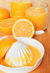 Fresh orange juice