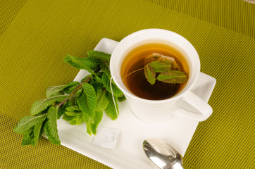 Mint tea