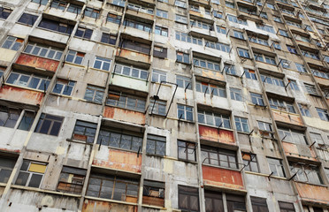 Abandoned building in Hong Kong