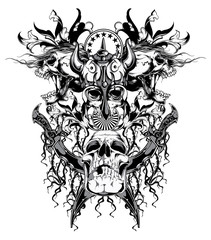 Warrior skull
