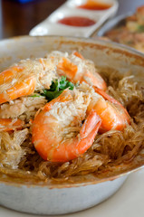 baked  prawn