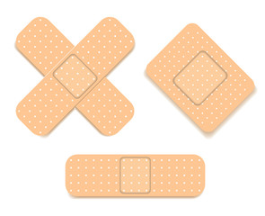 Adhesive bandage set