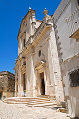 Naklejka premium Mother Church of Assumption. Ceglie Messapica. Puglia. Italy.