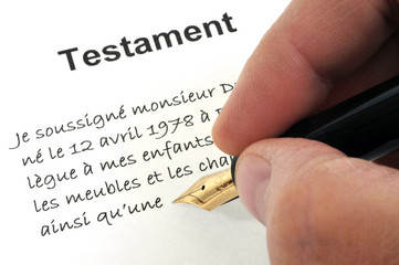 Le testament