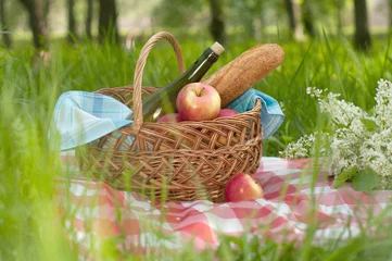 Abwaschbare Fototapete Picknick Picknick