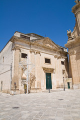 Church of St. Chiara. Francavilla Fontana. Puglia. Italy.