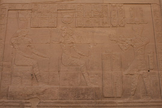 Philae Tempel - Sonnengott