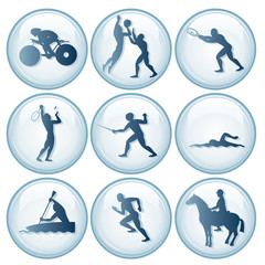 Olympic Sport Icons Set 3