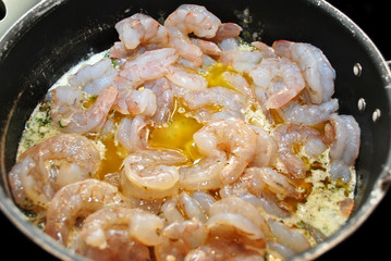 Cooking Shrimp Scampi Sauce