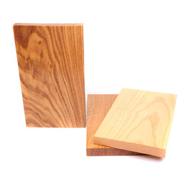 Three wooden plank