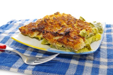 Gratin de courgettes.