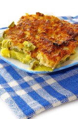 Gratin de courgettes.