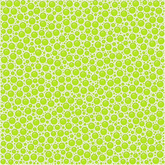 Bubbles, green abstract background