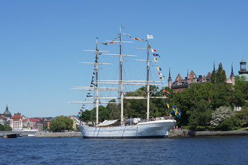 Obraz premium stockholm dreimaster