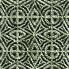 Corroded square vent - seamless background