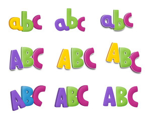 The cartoon alphabet - for the children