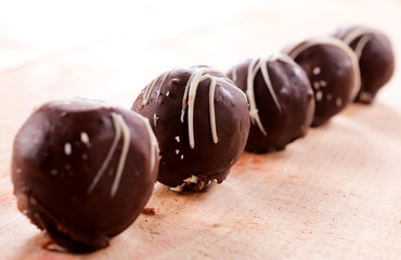 Homemade pralines