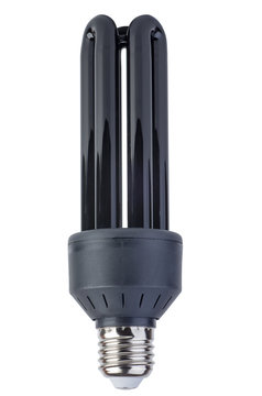 Black (UV) fluorescent lamp with e27 base