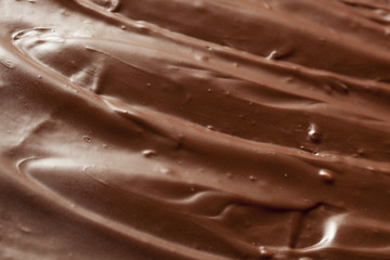 Homemade Chocolate Frosting on a Dessert