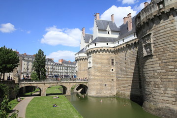 Fototapeta na wymiar Château des ducs de Bretagne - Nantes