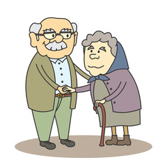 grandpa and grandma