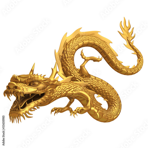 gold for chinese in symbol royalty images dragon
