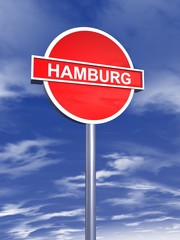 hamburg sign traffic