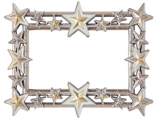 star silver frame