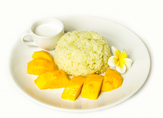 Sweet rice mango