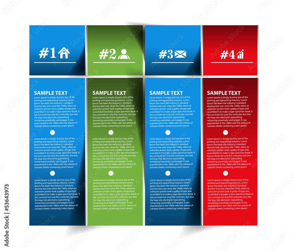 Poster vector information banner design element.