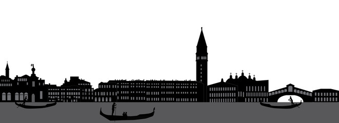 Fototapeta premium venice skyline