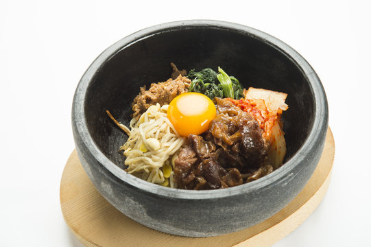 ビビンバ丼 のストック写真 ロイヤリティフリーの画像 ベクター イラスト Adobe Stock