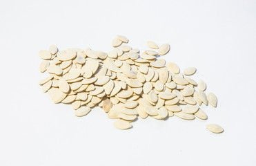 sunflower seeds isolated