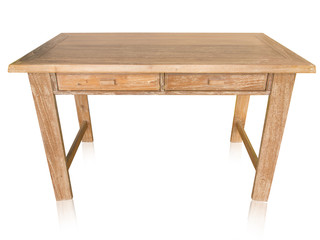 vintage wood table