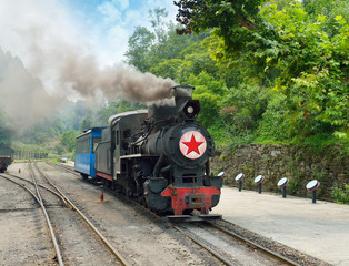 narrow gauge railway,China's Sichuan province.