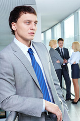 Fototapeta premium Young leader