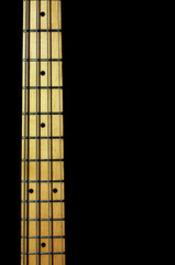 bass guitar neck