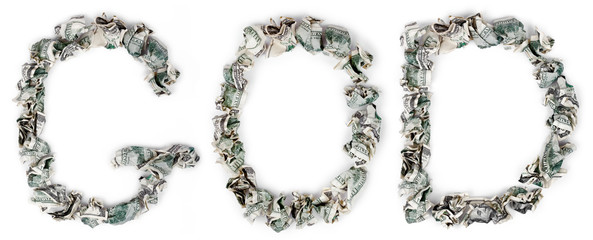 God - Crimped 100$ Bills