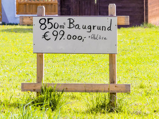 Baugrund zu verkaufen