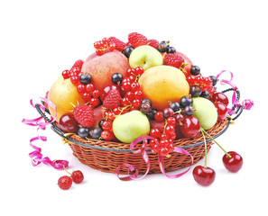 Many different European Fruits in Summer Season .