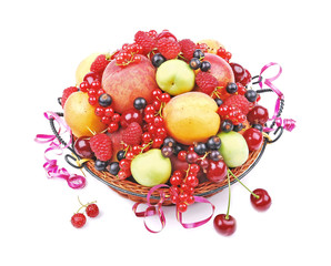 Many different European Fruits in Summer Season .