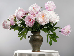 Pink peonies