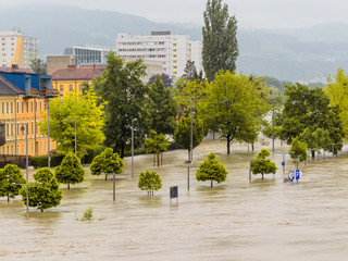 Hochwasser 2013, Linz, Österreich