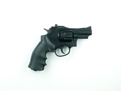 One black pistol