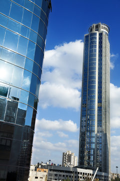 Skyscraper & Part of Office Building