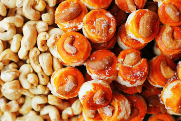 Thailand baked sweets - cashews